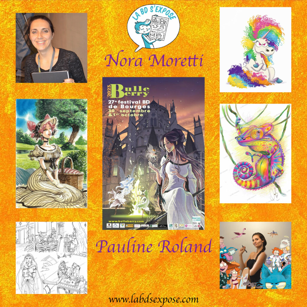 Nora Moretti Pauline Roland Bulleberry 2023 La BD s'expose